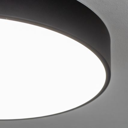 Brilagi - LED kúpeľňové stropné svietidlo POOL LED/36W/230V 3000/4000/5500K priem. 40 cm IP54 čierna