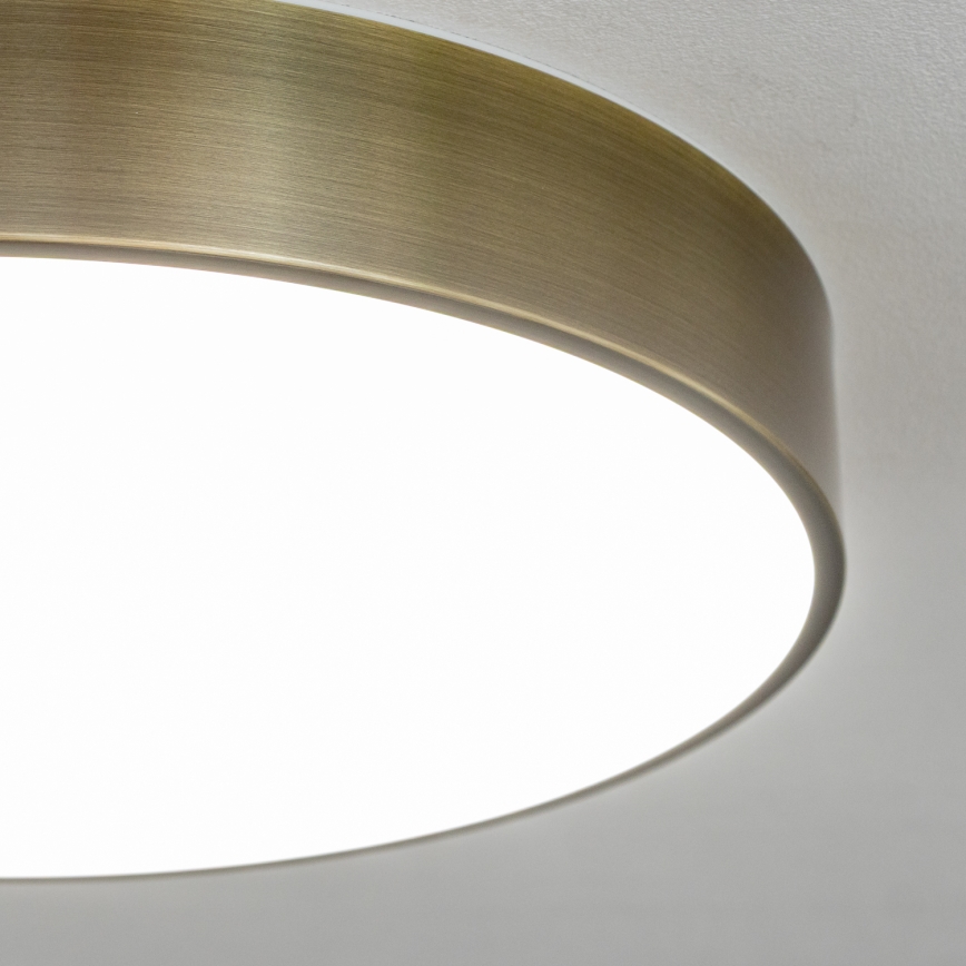 Brilagi - LED kúpeľňové stropné svietidlo POOL LED/36W/230V 3000/4000/5500K priemer 40 cm IP54 mosadz