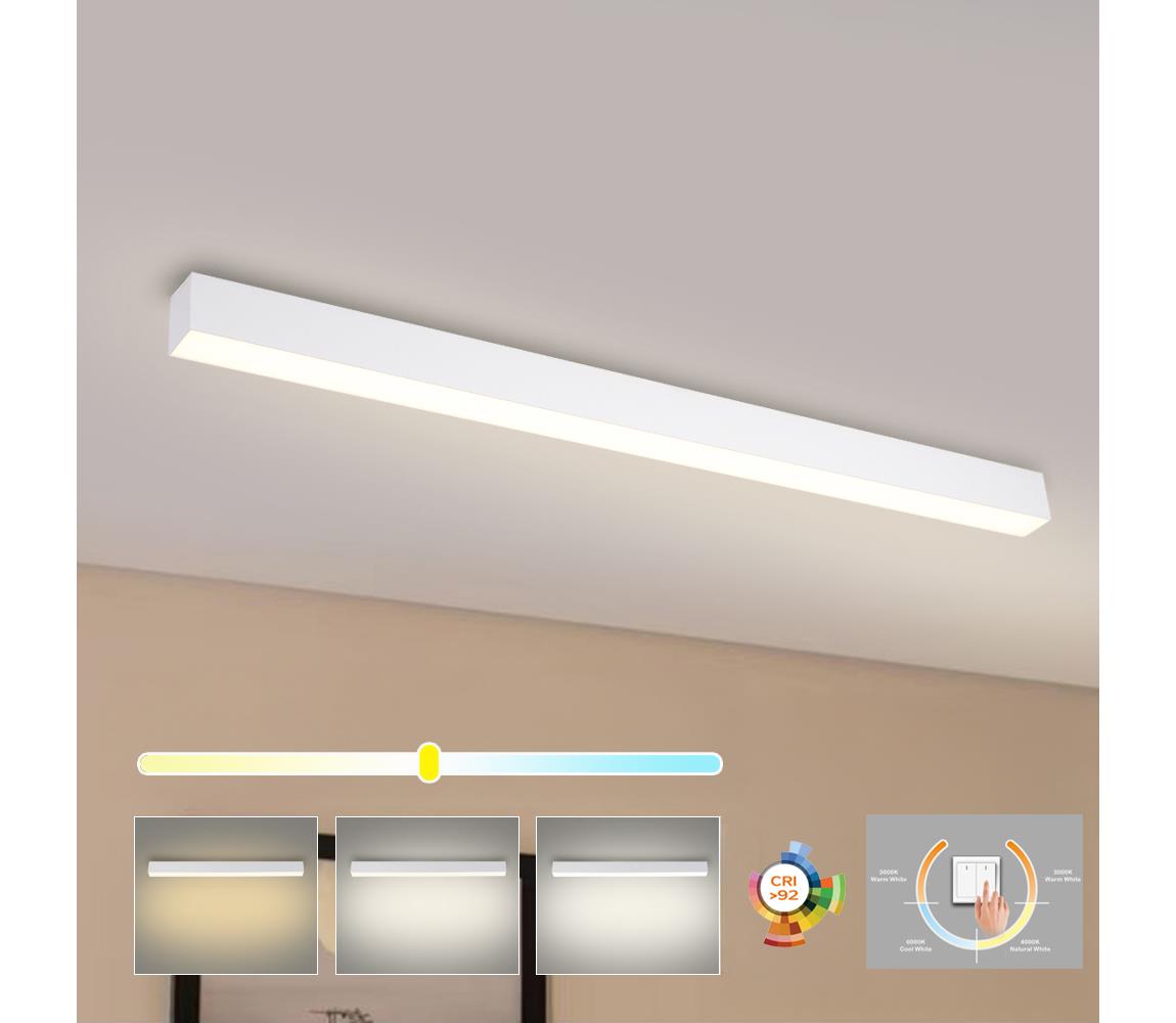 Brilagi - LED Kúpeľňové stropné svietidlo SLEEKLINE LED/40W/230V biela IP44 BRI473