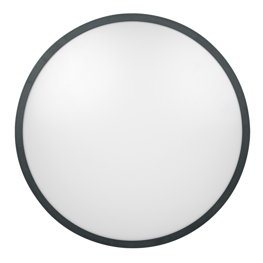 Brilagi - LED kúpeľňové stropné svietidlo so snímačom ZENNA LED/18W/230V pr. 29,5 cm IP44 antracit + diaľkové ovládanie