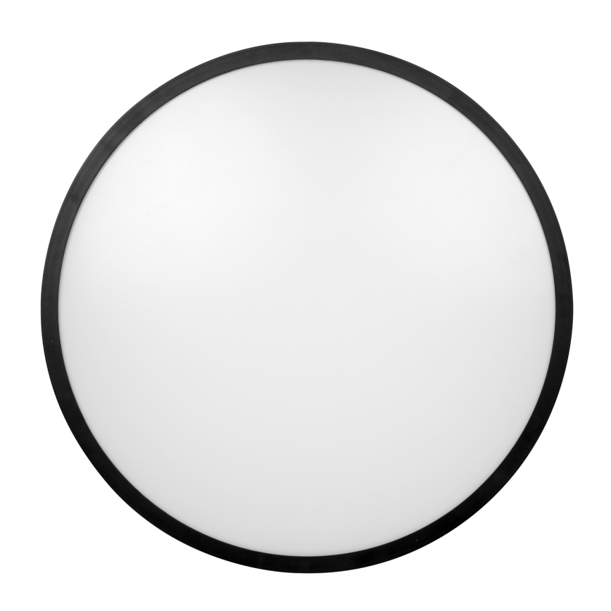 Brilagi - LED kúpeľňové stropné svietidlo so snímačom ZENNA LED/24W/230V priemer 35 cm IP44 čierna