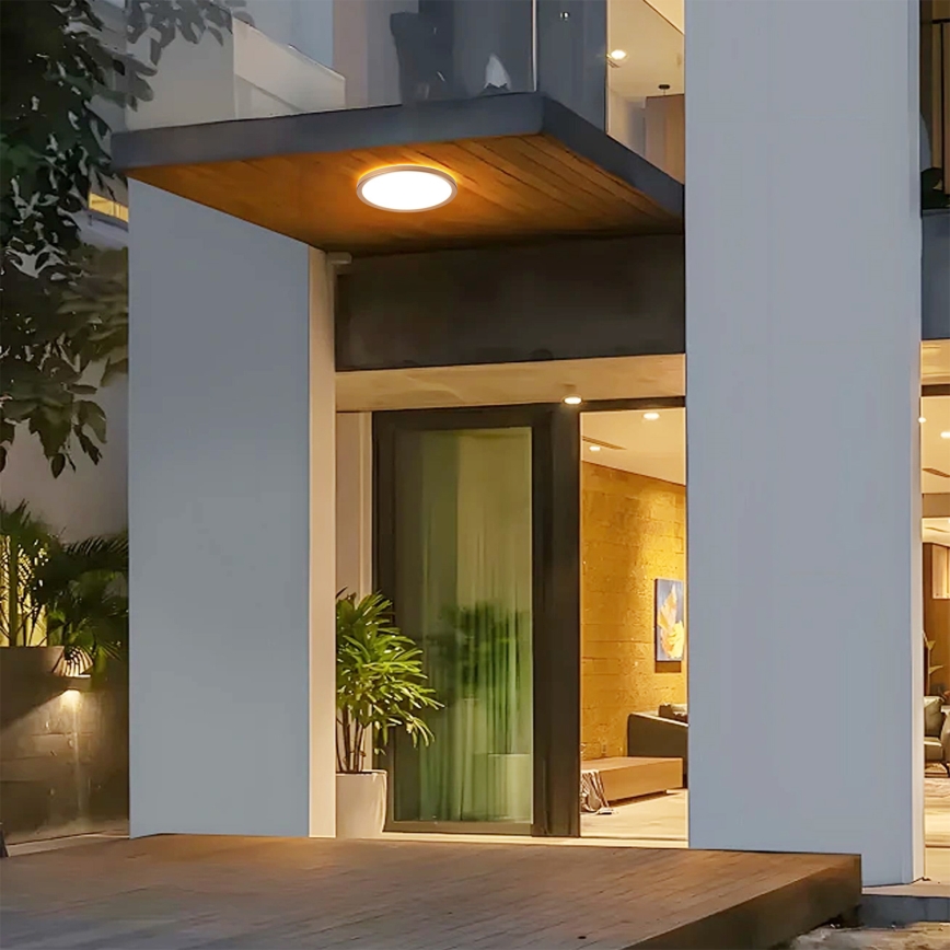 Brilagi - LED kúpeľňové stropné svietidlo ULTRA SLIM LED/12W/230V pr.22,5 cm ružové zlato IP54