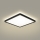 Brilagi - LED Kúpeľňové stropné svietidlo ULTRA SLIM LED/18W/230V 30x30 cm čierna IP54