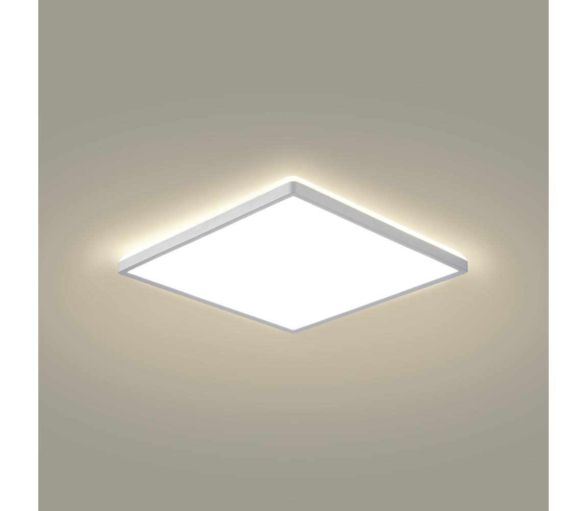 Brilagi - LED kúpeľňové stropné svietidlo ULTRA SLIM LED/18W/230V 30x30 cm strieborné IP54 BRI624