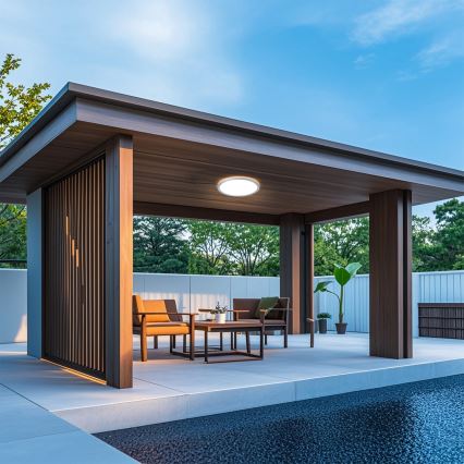 Brilagi - LED Kúpeľňové stropné svietidlo ULTRA SLIM LED/18W/230V pr. 30 cm strieborné IP54