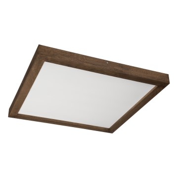 Brilagi - LED Kúpeľňové stropné svietidlo WOODY FRAME LED/40W/230V 60x60 cm IP44 orech