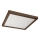 Brilagi - LED Kúpeľňové stropné svietidlo WOODY FRAME LED/40W/230V 60x60 cm IP44 orech