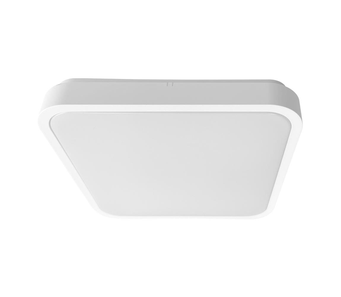 Brilagi -LED Kúpeľňové stropné svietidlo ZENNA LED/18W/230V 28,5x28,5 cm IP44 biela BRW3094-18W/BI