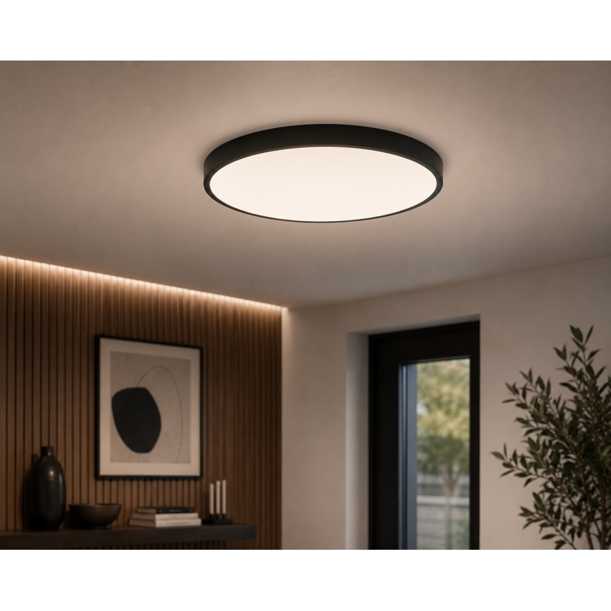 BRILAGI - LED stropné svietidlo do kúpeľne ZENNA LED/24W/230V pr. 35 cm IP44 čierna