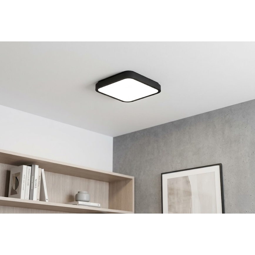 BRILAGI - LED kúpeľňové stropné svietidlo ZENNA LED/36W/230V 41x41 cm IP44 čierne