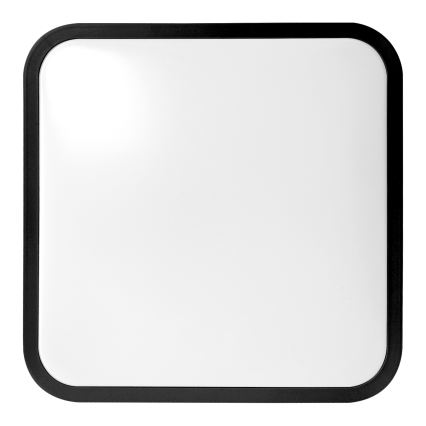 BRILAGI - LED Kúpeľňové stropné svietidlo so senzorom ZENNA LED/36W/230V 41,5x41,5 cm IP44 čierna + diaľkové ovládanie
