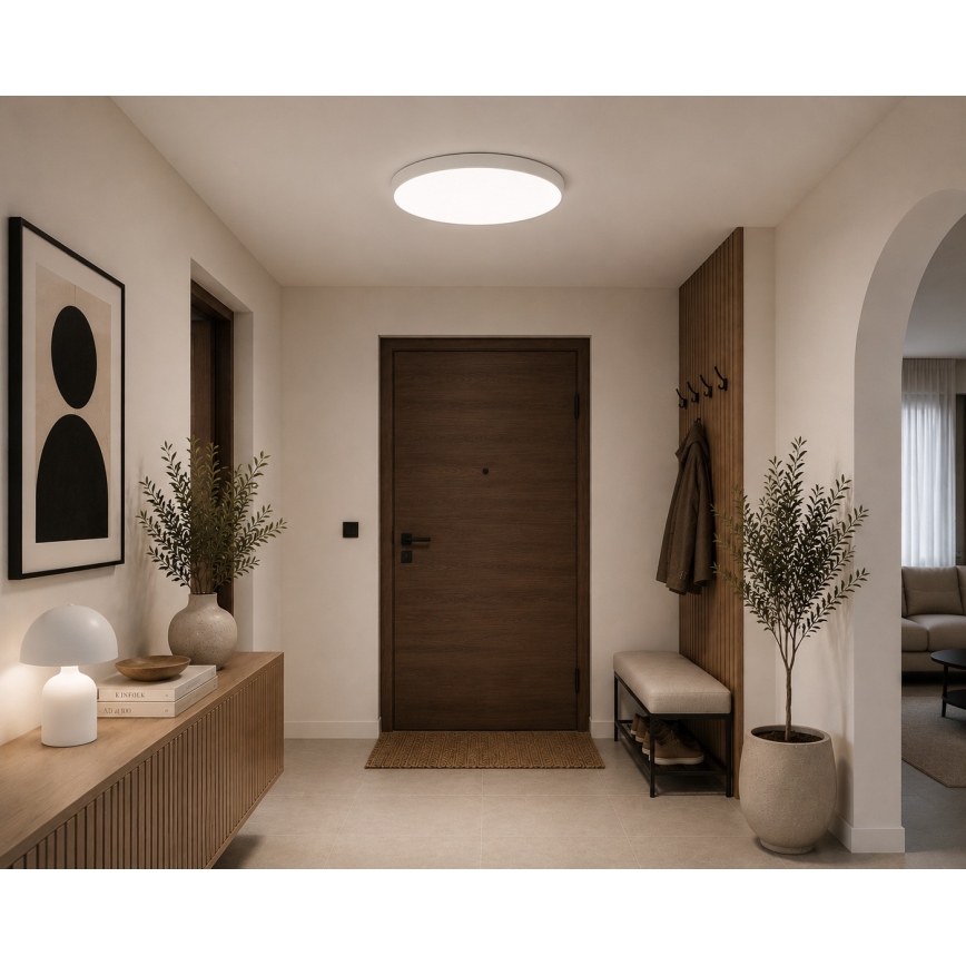 BRILAGI - LED kúpeľňové stropné svietidlo ZENNA LED/36W/230V pr. 42 cm IP44 biela