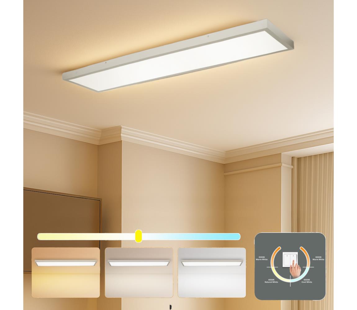 Brilagi - LED kúpeľňové svietidlo FRAME LED/50W/230V 3000/4000/6000K 120x30 IP44 BRI339