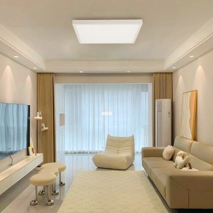 Brilagi - LED Kúpeľňové stropné svietidlo FRAME LED/50W/230V 60x60 cm 3000/4000/6000K IP44 biela