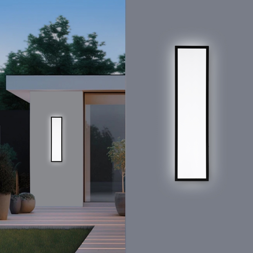 Brilagi - LED Kúpeľňové stropné svietidlo FRAME LED/50W/230V 30x120 cm 3000/4000/6000K IP44 čierna