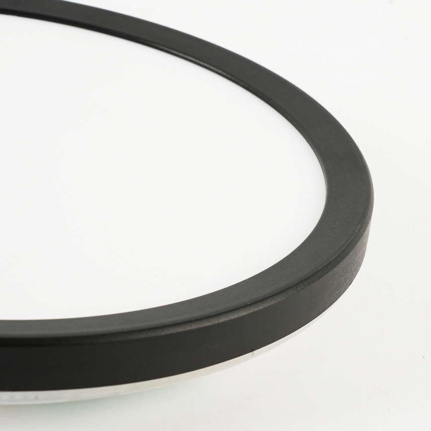 Brilagi - LED Kúpeľňové stropné svietidlo ULTRA SLIM LED/12W/230V pr. 22,5 cm čierna IP54