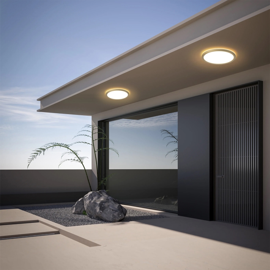 Brilagi - LED Kúpeľňové stropné svietidlo ULTRA SLIM LED/18W/230V priem. 30 cm zlaté IP54