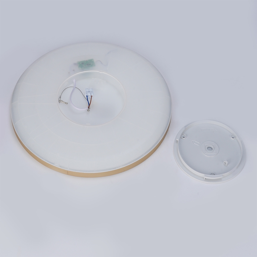 Brilagi - LED kúpeľňové stropné svietidlo ULTRA SLIM LED/24W/230V pr. 42 cm zlaté IP54