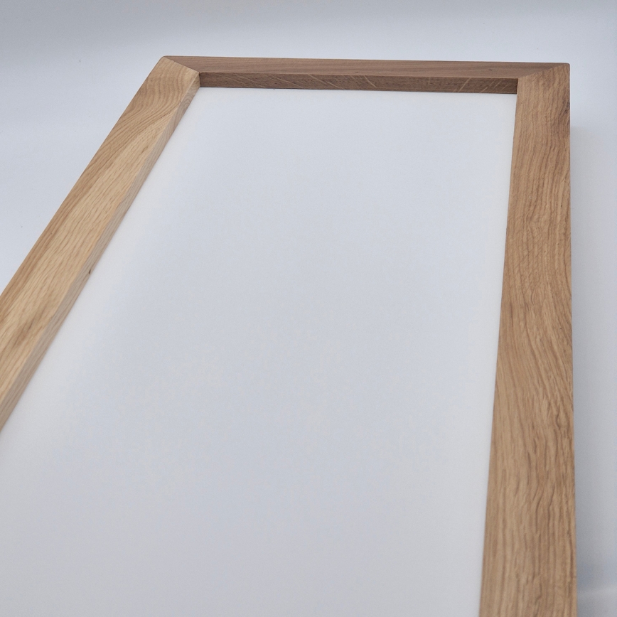 Brilagi - LED Kúpeľňové stropné svietidlo WOODY FRAME LED/40W/230V 120x30 cm IP44 dub