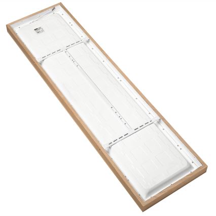 Brilagi - LED Kúpeľňové stropné svietidlo WOODY FRAME LED/40W/230V 120x30 cm IP44 dub