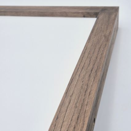 Brilagi - LED Kúpeľňové stropné svietidlo WOODY FRAME LED/40W/230V 60x60 cm IP44 dub orech