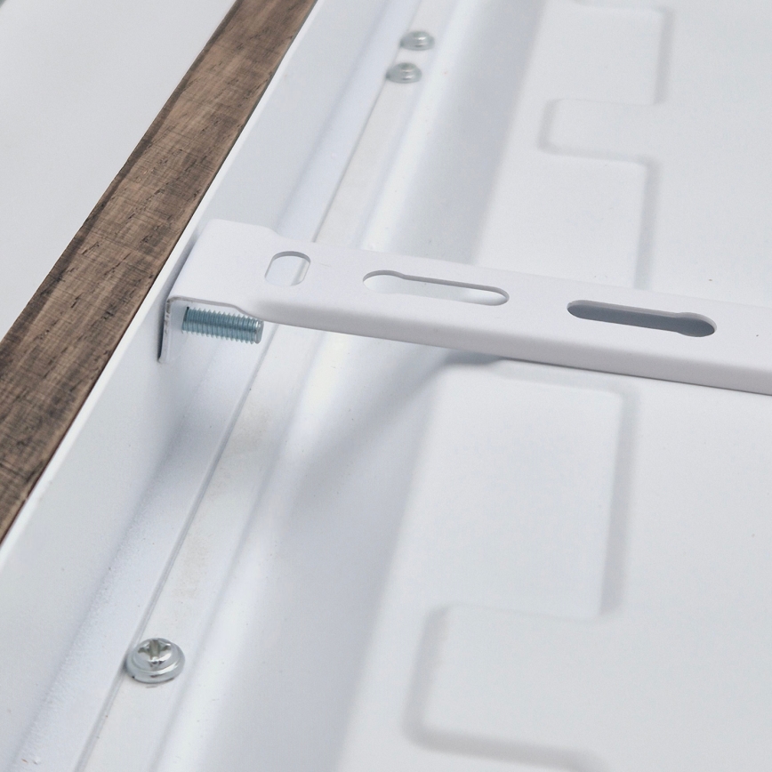 Brilagi - LED Kúpeľňové stropné svietidlo WOODY FRAME LED/40W/230V 60x60 cm IP44 dub orech