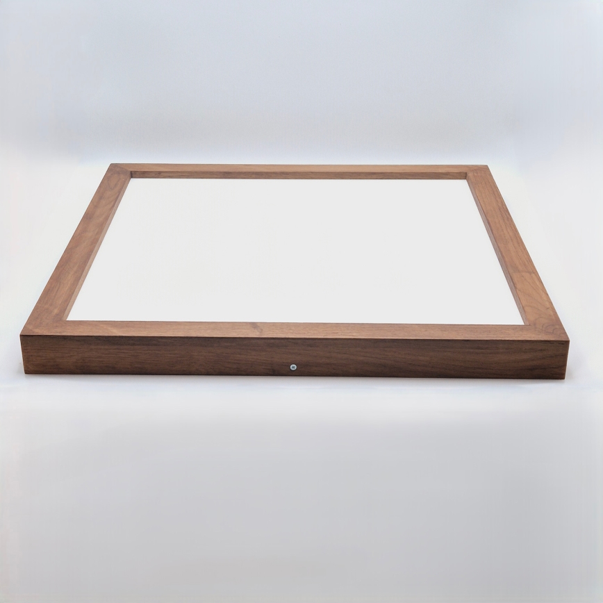 Brilagi - LED Stropné svietidlo do kúpeľne WOODY FRAME LED/40W/230V 60x60 cm IP44 dub čerešňa