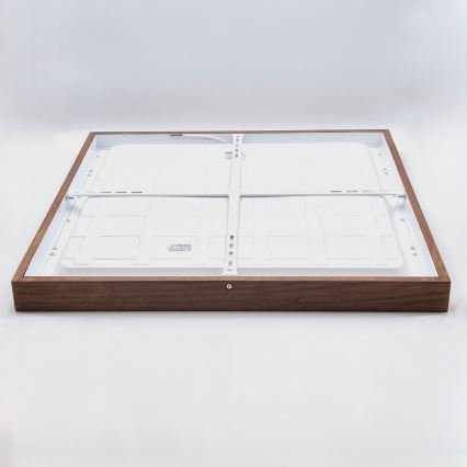 Brilagi - LED Stropné svietidlo do kúpeľne WOODY FRAME LED/40W/230V 60x60 cm IP44 dub čerešňa
