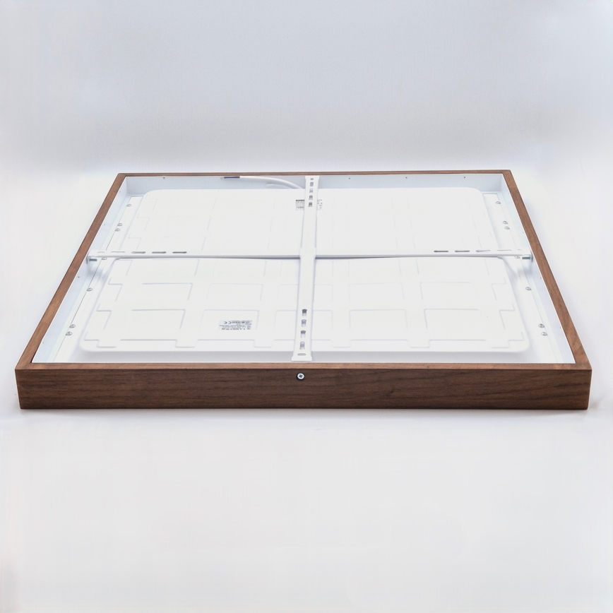 Brilagi - LED Stropné svietidlo do kúpeľne WOODY FRAME LED/40W/230V 60x60 cm IP44 dub čerešňa