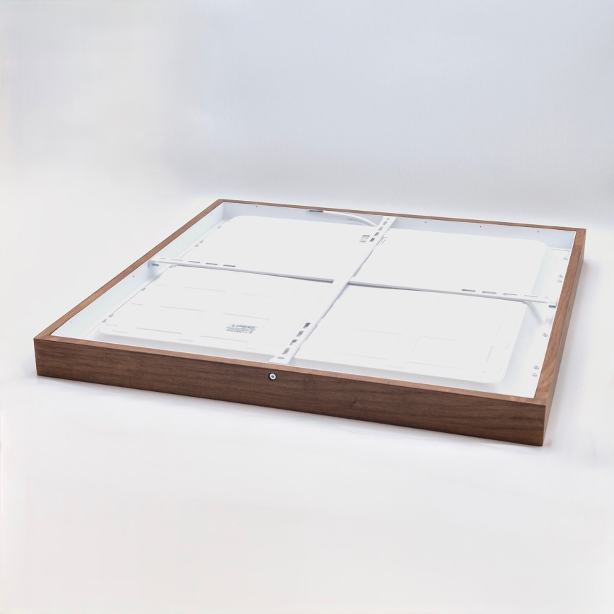 Brilagi - LED Stropné svietidlo do kúpeľne WOODY FRAME LED/40W/230V 60x60 cm IP44 dub čerešňa