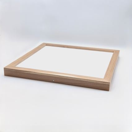Brilagi - LED Stropné svietidlo WOODY FRAME LED/50W/230V 60x60 cm IP44 dub