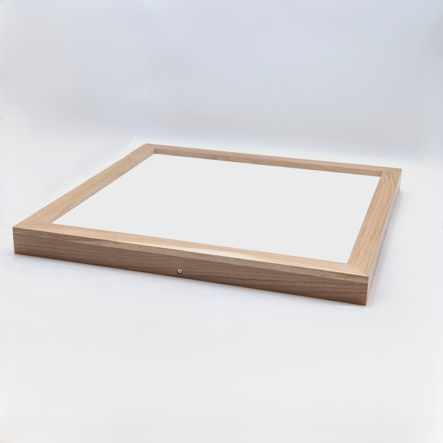 Brilagi - LED Stropné svietidlo WOODY FRAME LED/50W/230V 60x60 cm IP44 dub