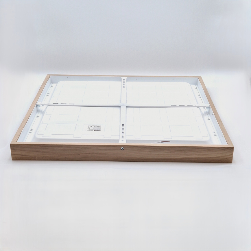 Brilagi - LED Stropné svietidlo WOODY FRAME LED/50W/230V 60x60 cm IP44 dub