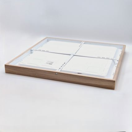 Brilagi - LED Stropné svietidlo WOODY FRAME LED/50W/230V 60x60 cm IP44 dub