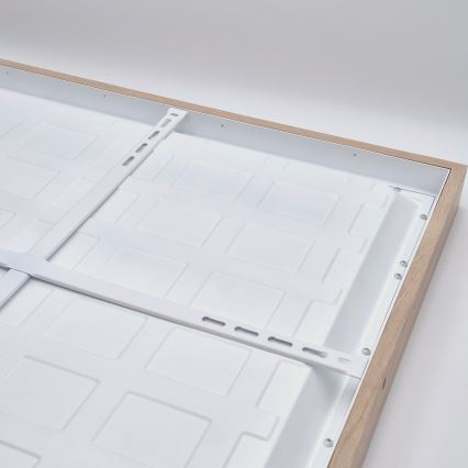 Brilagi - LED Stropné svietidlo WOODY FRAME LED/50W/230V 60x60 cm IP44 dub