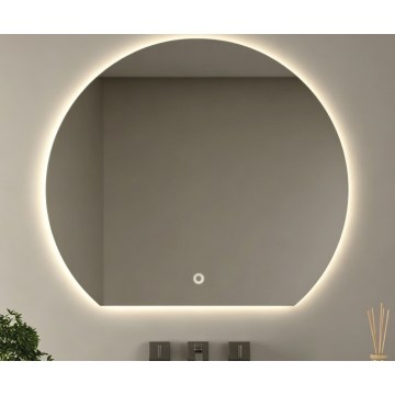 BRILAGI - LED Kúpeľňové zrkadlo ARCO LED/25W/230V 80x72 cm IP44 CRI 90 stmievateľné + CCT