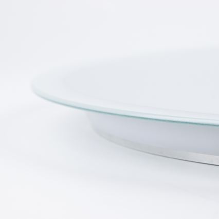 Brilagi - LED kúpeľňové zrkadlo BERNATE LED/19W/230V priemer 60 cm strieborné IP44 CRI 90 stmievateľné + CCT