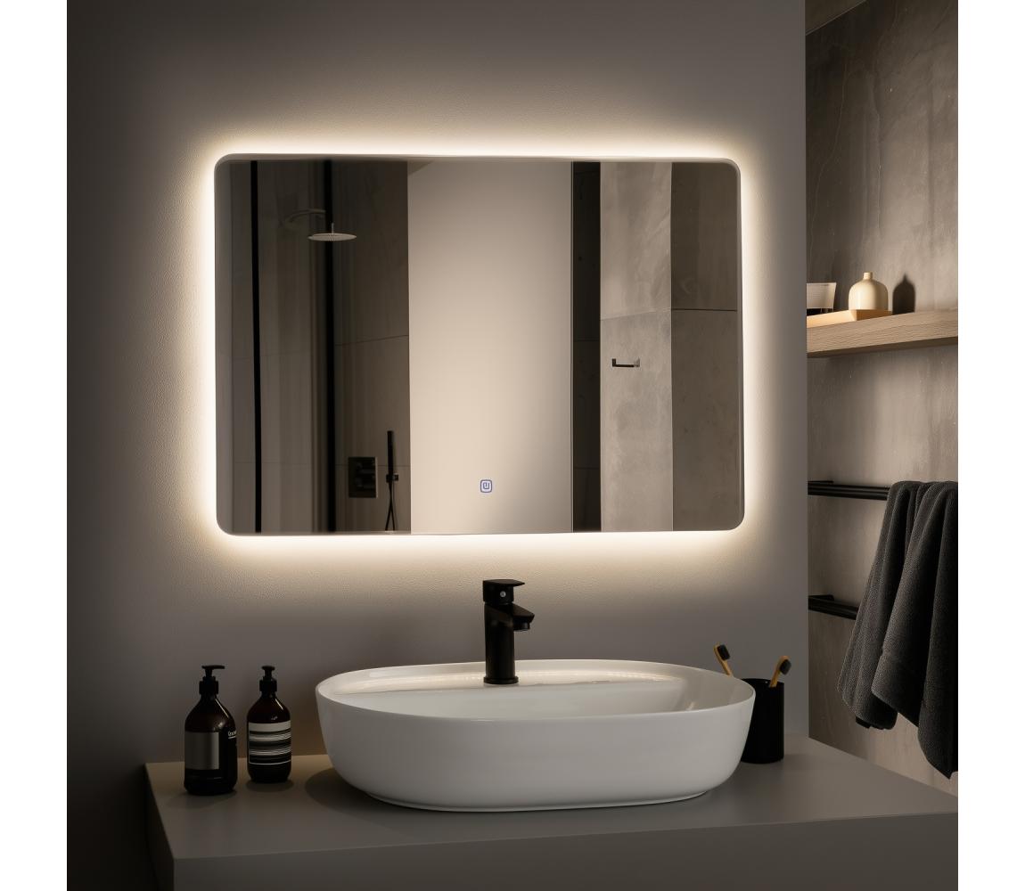 Brilagi - LED kúpeľňové zrkadlo COMO LED/28W/230V 60x80 cm IP44 CRI 90 stmievateľné + CCT FG-MIR-0007-6080