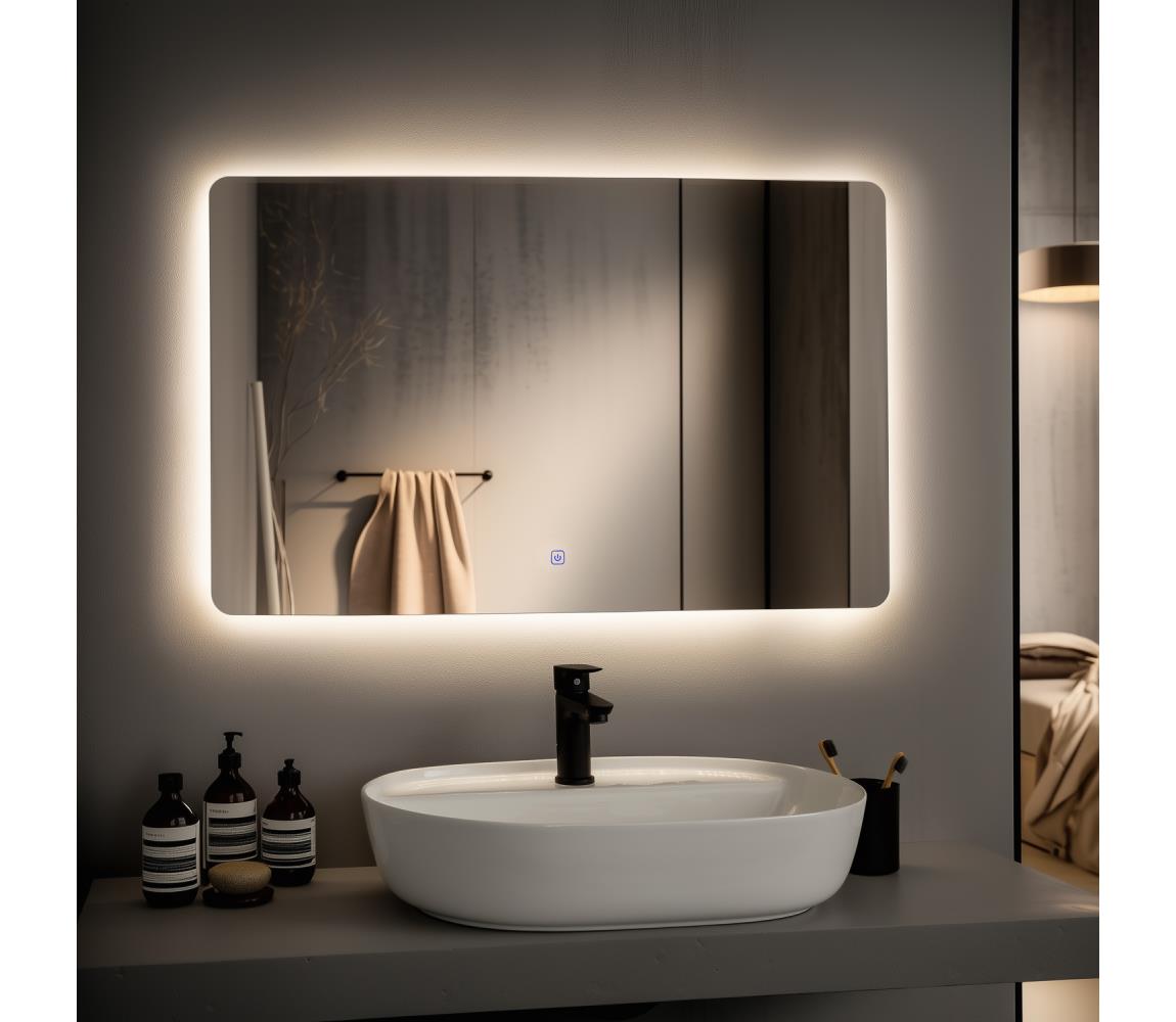 Brilagi - LED kúpeľňové zrkadlo COMO LED/30W/230V 60x90 cm IP44 CRI 90 stmievateľné + CCT FG-MIR-0007-6090
