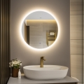 BRILAGI - LED kúpeľňové zrkadlo CUNEO LED/19W/230V pr. 60 cm IP44 CRI 90 stmievateľné + CCT
