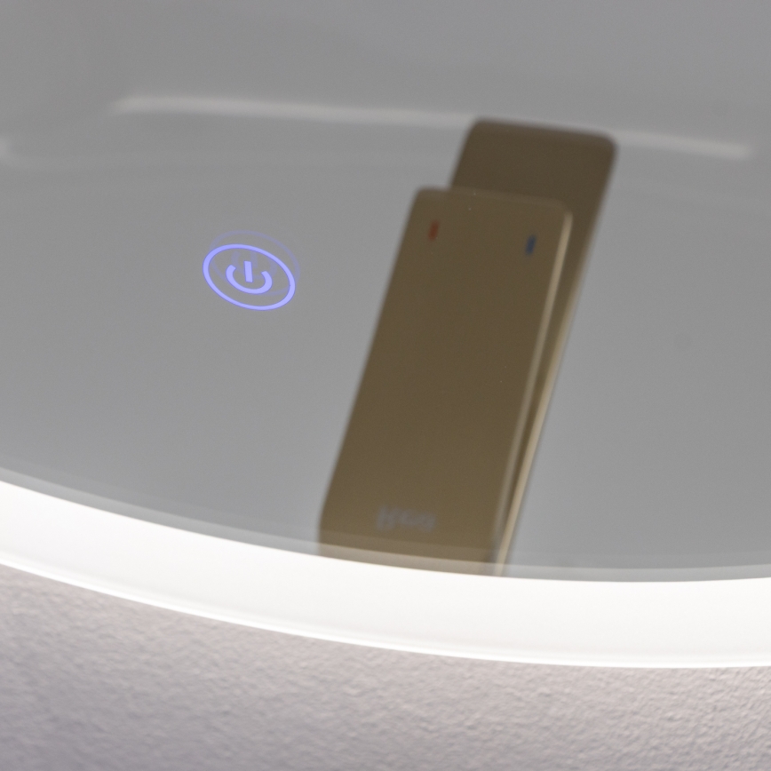 Brilagi - LED kúpeľňové zrkadlo CUNEO LED/19W/230V pr. 60 cm IP44 CRI 90 stmievateľné + CCT