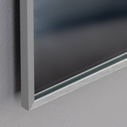 Brilagi - LED kúpeľňové zrkadlo DESIO LED/24W/230V 60x60 cm strieborné IP44 CRI 90 stmievateľné + CCT