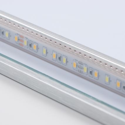 Brilagi - LED kúpeľňové zrkadlo DESIO LED/24W/230V 60x60 cm strieborné IP44 CRI 90 stmievateľné + CCT