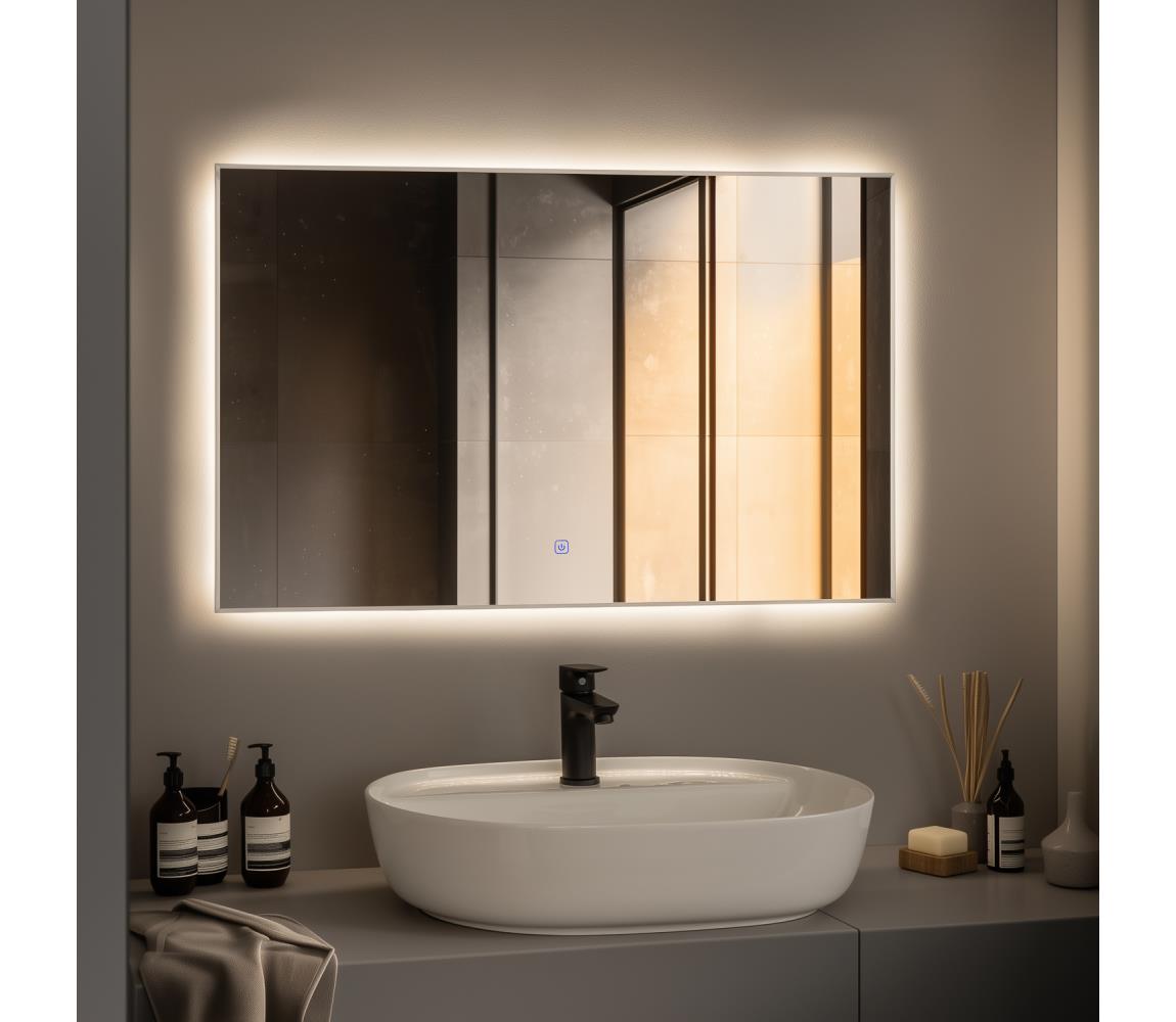 Brilagi -LED Kúpeľňové zrkadlo DESIO LED/30W/230V 60x90 cm IP44 CRI 90 stmievateľné + CCT FG-MIR-0022-6090