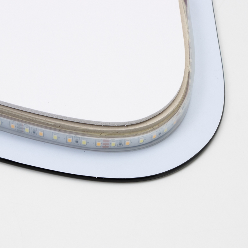Brilagi - LED kúpeľňové zrkadlo GOCCIA LED/19W/230V 67x50 cm IP44 CRI 90 stmievateľné + CCT
