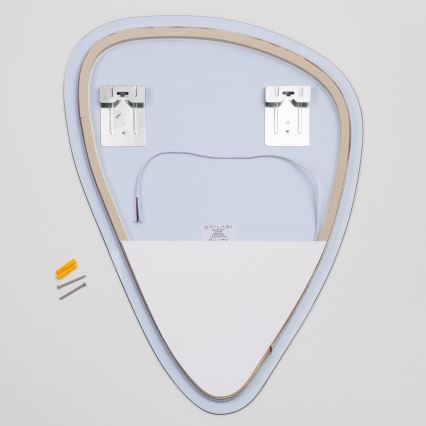 Brilagi - LED kúpeľňové zrkadlo GOCCIA LED/19W/230V 67x50 cm IP44 CRI 90 stmievateľné + CCT