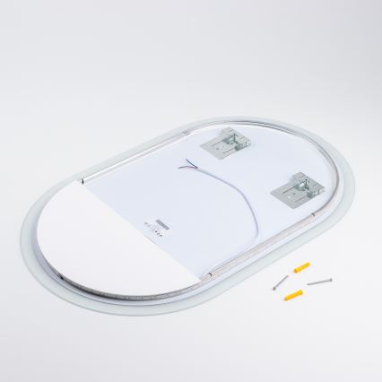 Brilagi - LED kúpeľňové zrkadlo LECCO LED/25W/230V 50x80 cm IP44 CRI 90 stmievateľné + CCT