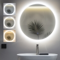 BRILAGI - LED kúpeľňové zrkadlo LUNA LED/19W/230V priemer 60 cm IP44 CRI 90 stmievateľné + CCT