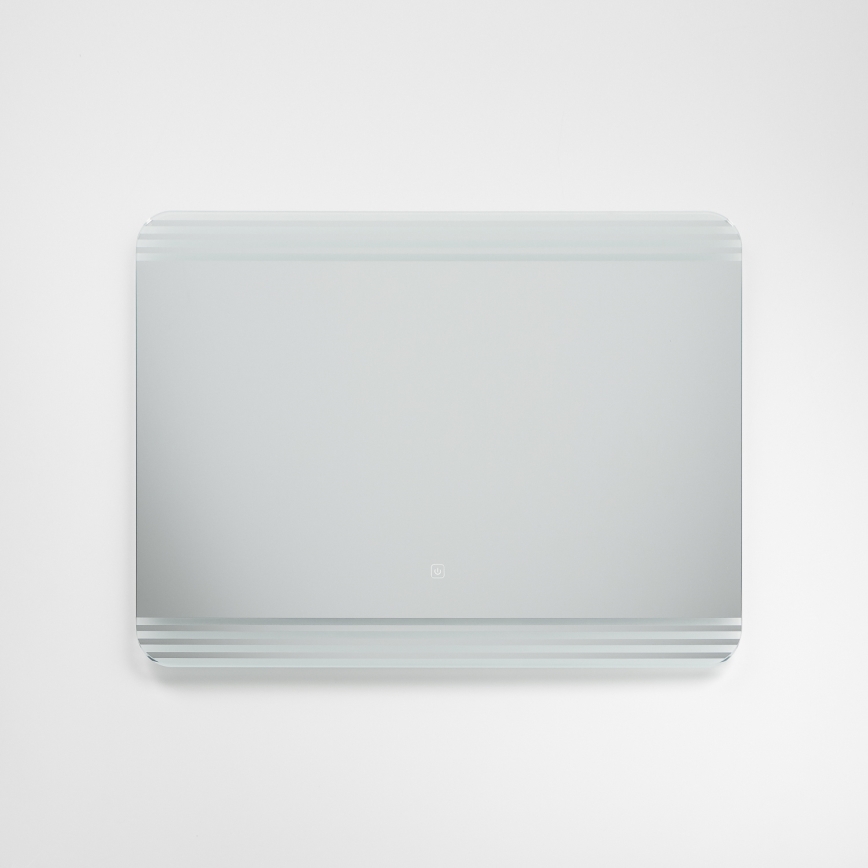 Brilagi - LED kúpeľňové zrkadlo MELZO LED/28W/230V 60x80 cm IP44 CRI 90 stmievateľné + CCT