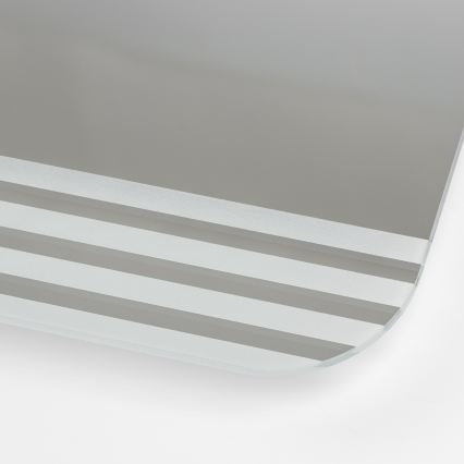 Brilagi - LED kúpeľňové zrkadlo MELZO LED/28W/230V 60x80 cm IP44 CRI 90 stmievateľné + CCT